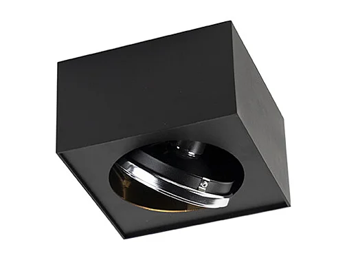 Spot design carré noir - Kaya