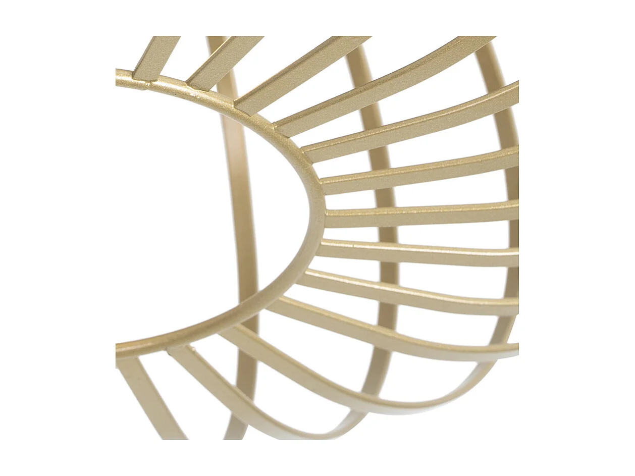 Plafonnier design doré 39 cm - Johanna