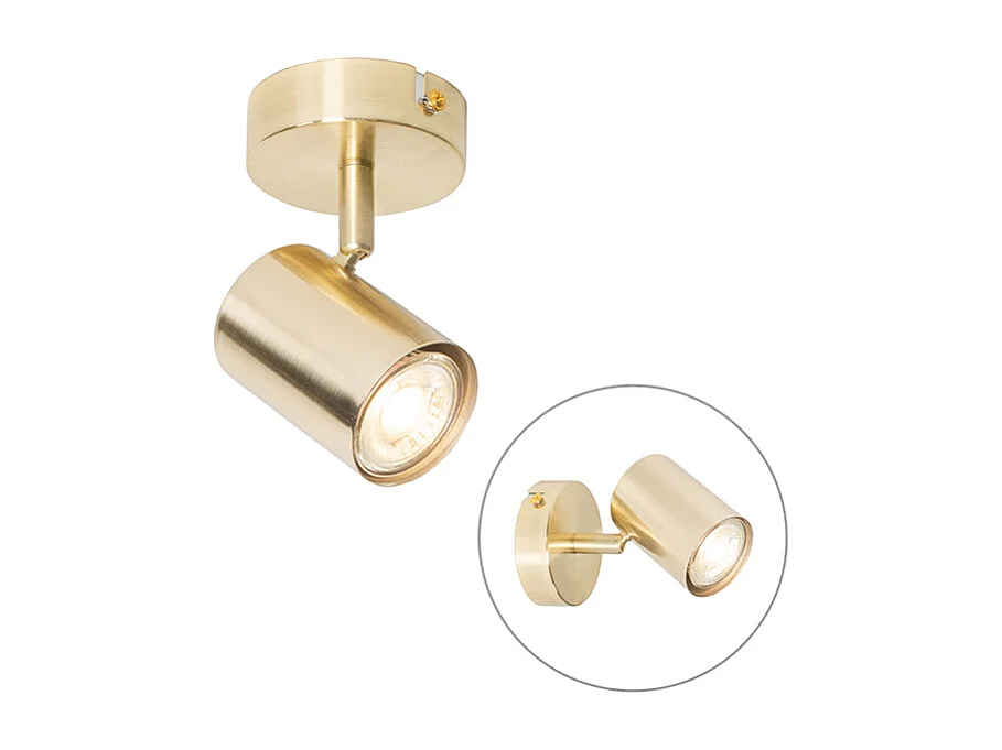 Spot moderne en laiton orientable - Jeana