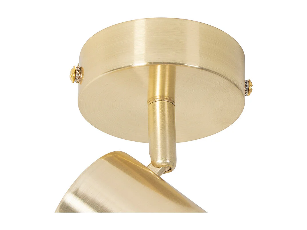 Spot moderne en laiton orientable - Jeana