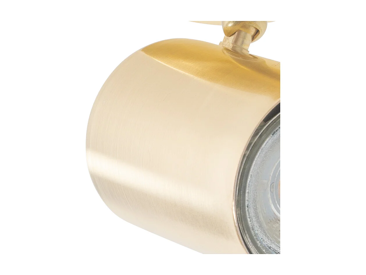 Spot moderne orientable en laiton - Jeana