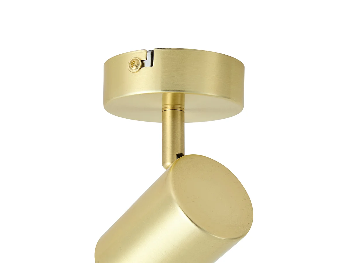 Spot moderne orientable en laiton - Jeana