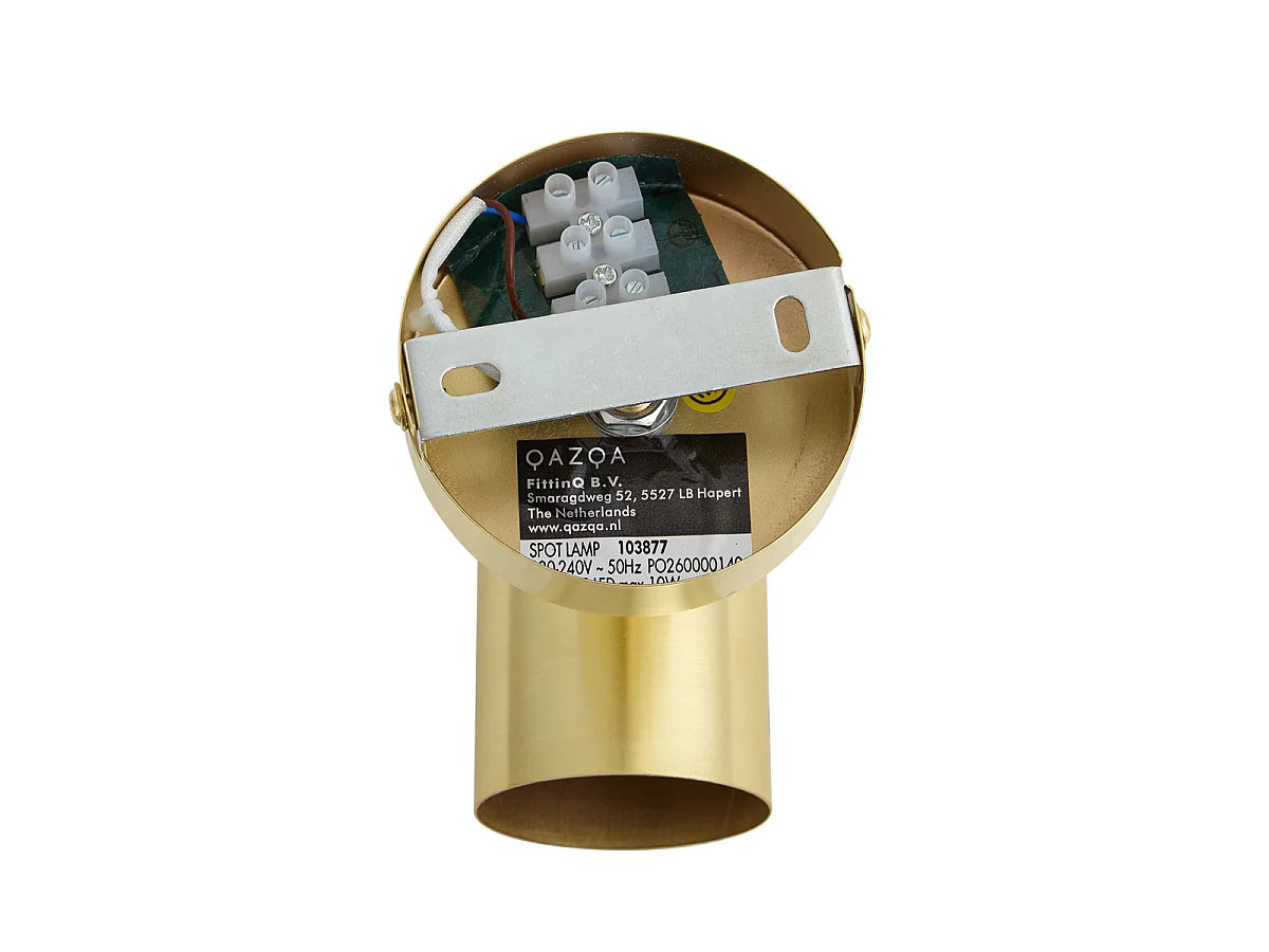 Spot moderne orientable en laiton - Jeana