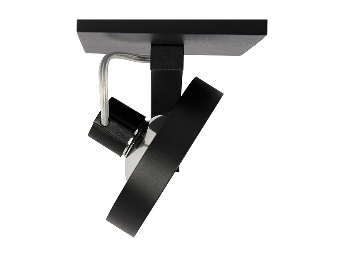 Spot de plafond design noir orientable - Go