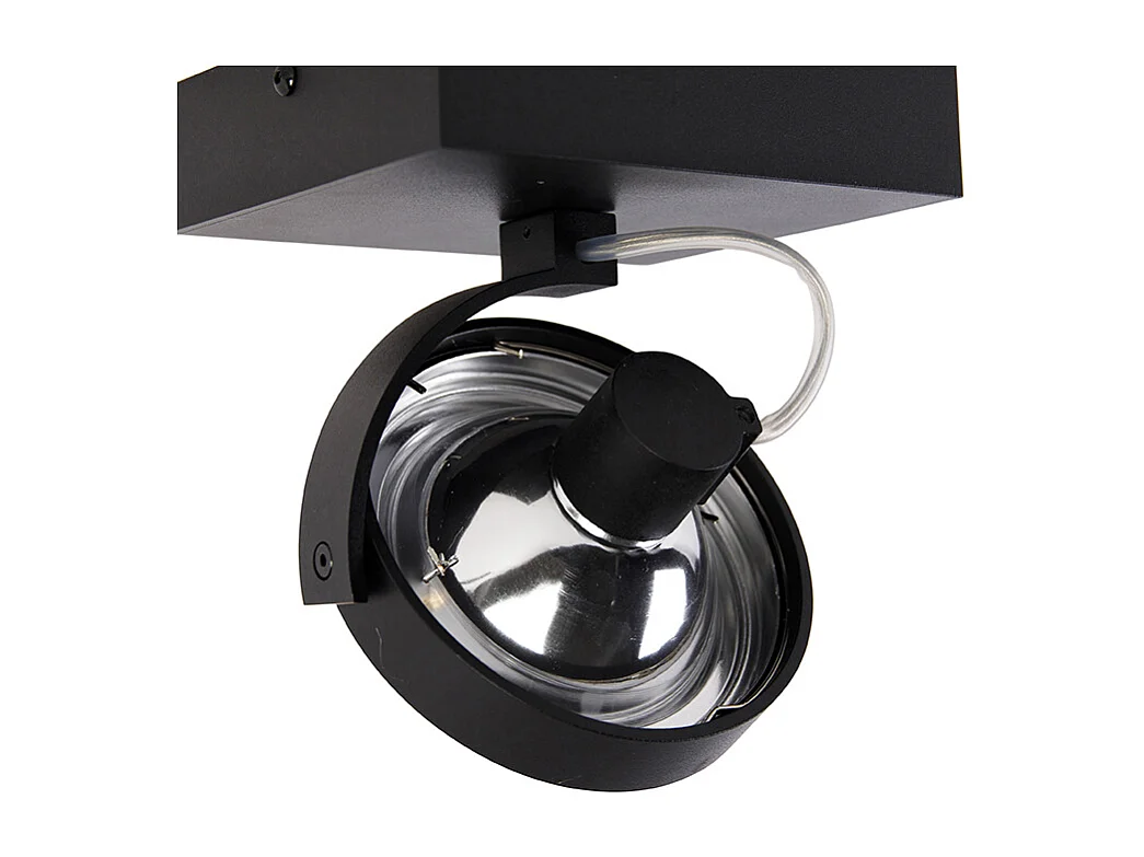 Spot design noir orientable - Go