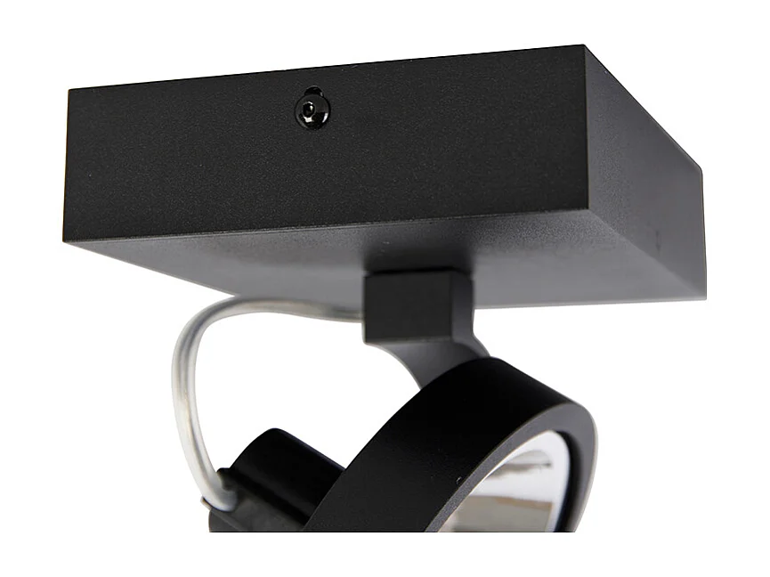 Spot design noir orientable - Go