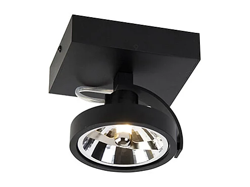 Spot design noir orientable - Go