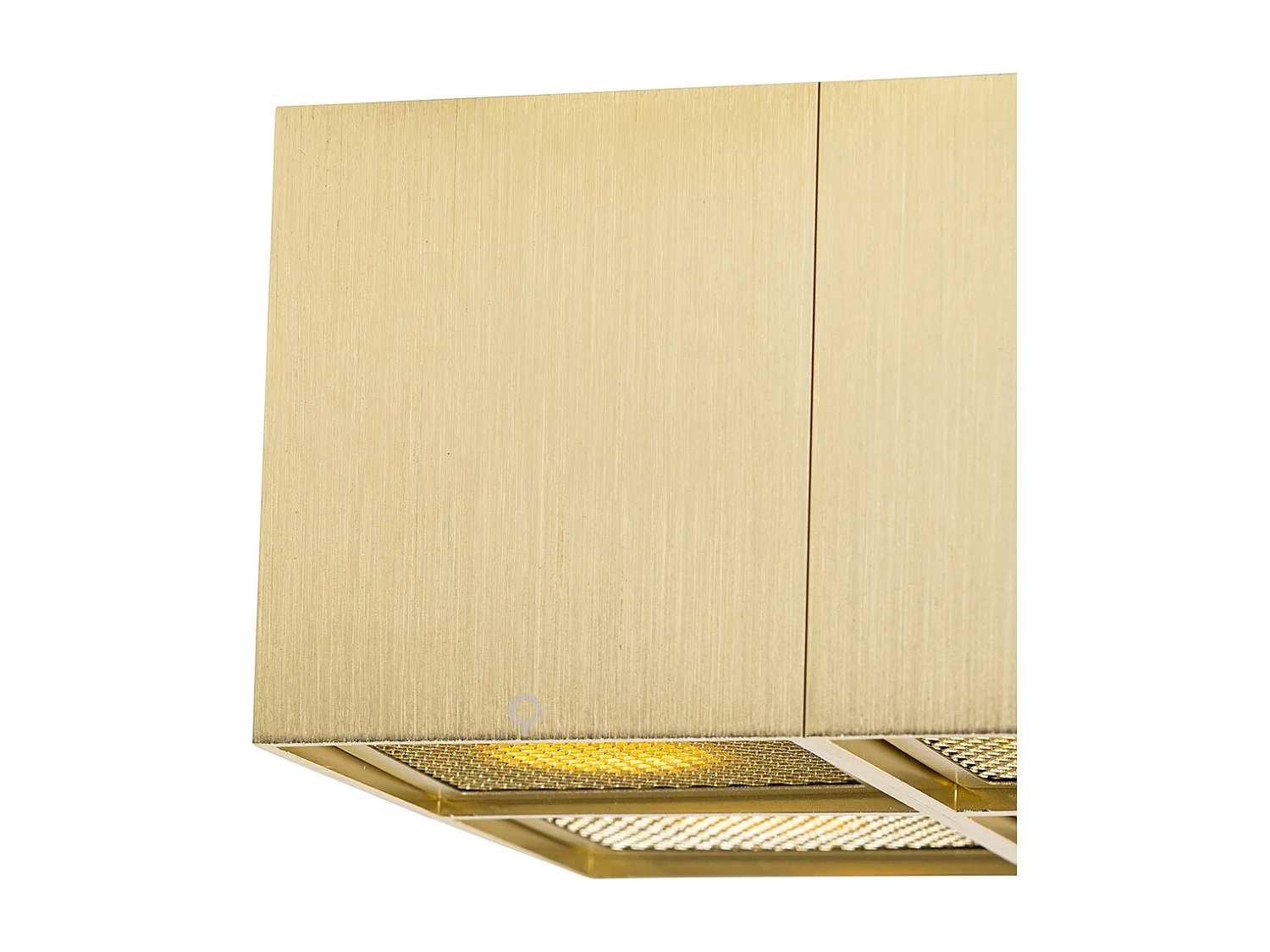 Spot design doré 4 lumières - Qubo Honey