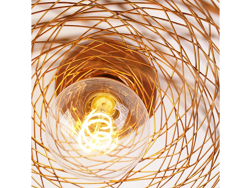 Plafonnier design cuivre - Sarella