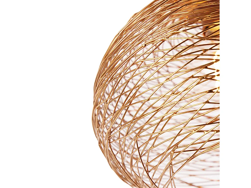 Plafonnier design cuivre - Sarella