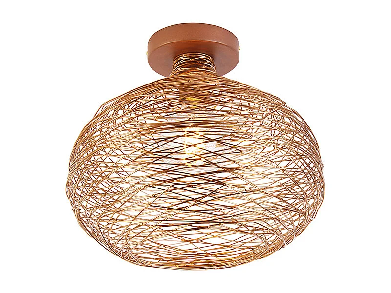 Plafonnier design cuivre - Sarella