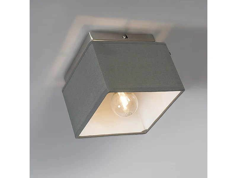 Plafonnier moderne gris - VT 1