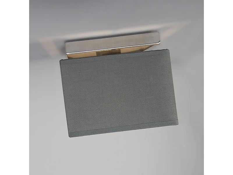 Plafonnier moderne gris - VT 1