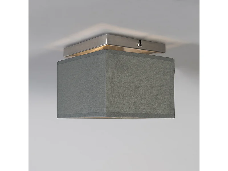 Plafonnier moderne gris - VT 1