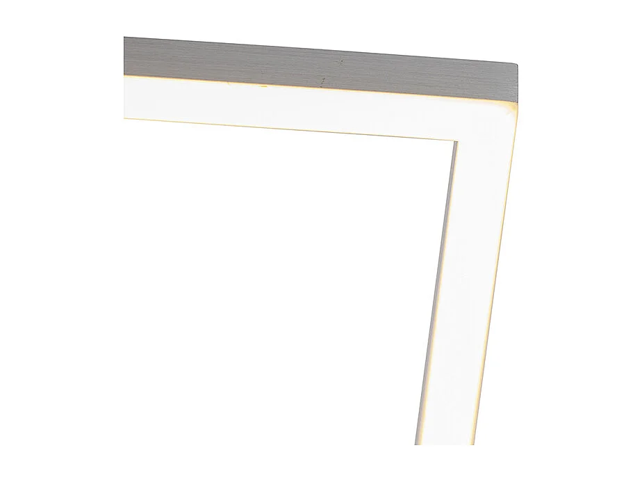 Plafonnier carré en acier dimmable en 3 étapes - PLAZAS NOVO