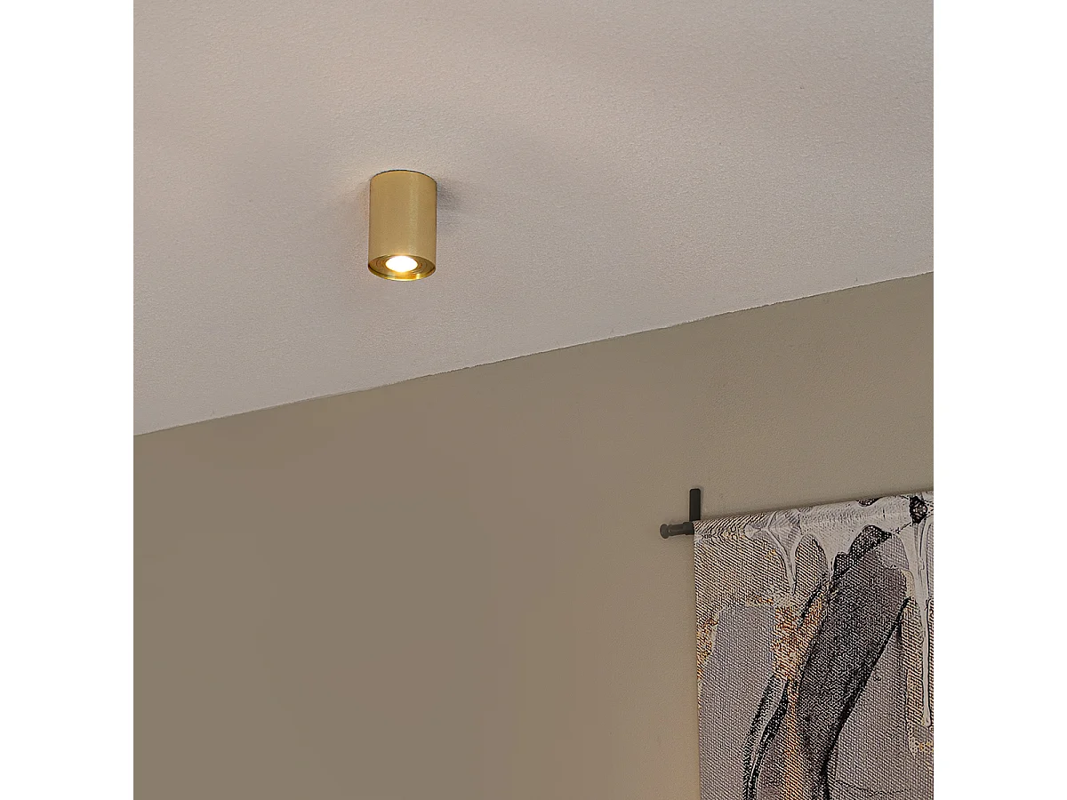 Spot orientable et rotatif or/bronze - Rondoo up