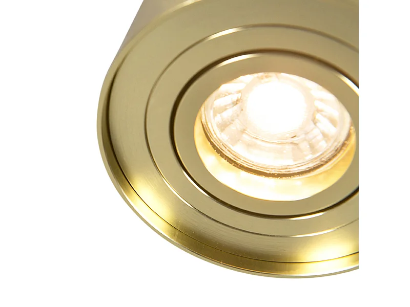 Spot orientable et rotatif or/bronze - Rondoo up