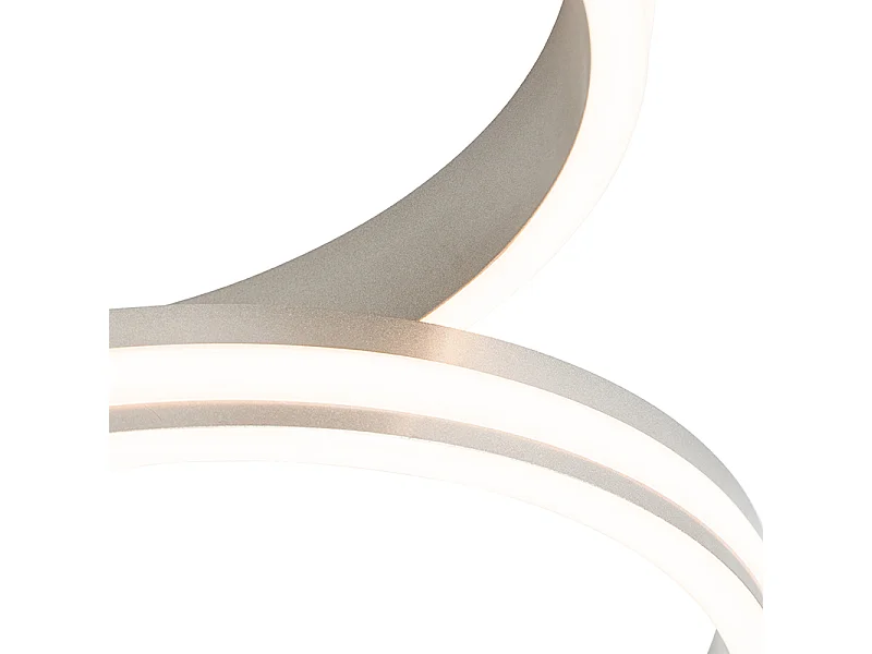 Plafonnier en acier avec LED gradable en 3 étapes 3 lumières - Navara