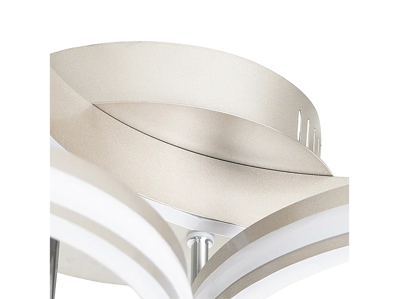 Plafonnier en acier avec LED 3 niveaux de luminosité 3 lumières - Navara