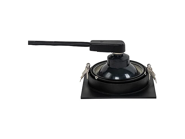 Spot encastré carré noir orientable - Chuck 111