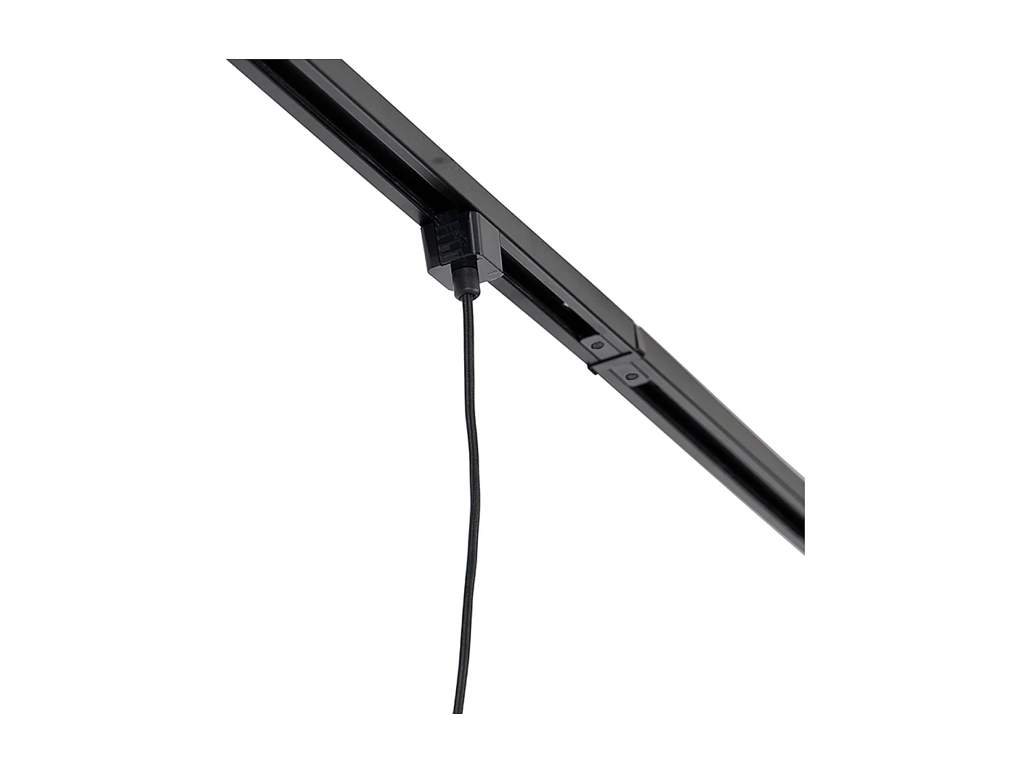 Suspension sur rail noire - Cavalux