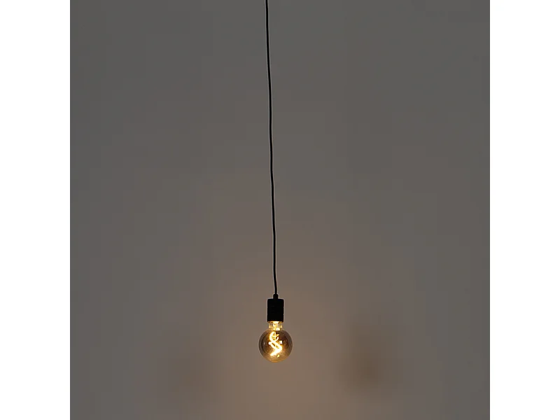 Suspension sur rail noire - Cavalux