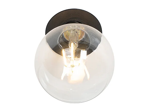 Spot encastré intelligent noir avec ampoule WiFi G95 - Insight