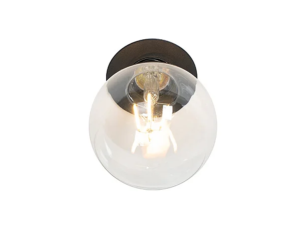 Spot encastré intelligent noir avec ampoule WiFi G95 - Insight