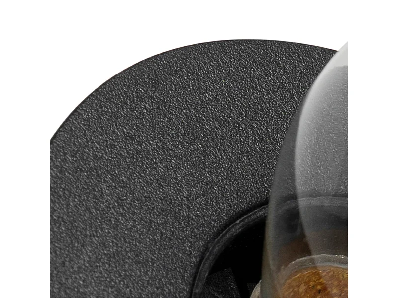 Spot encastré intelligent noir avec ampoule WiFi G95 - Insight