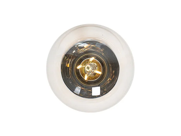 Spot encastré intelligent noir avec ampoule WiFi G95 - Insight