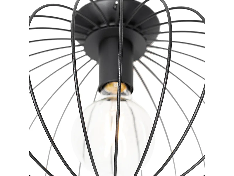 Plafonnier design noir - Margarita