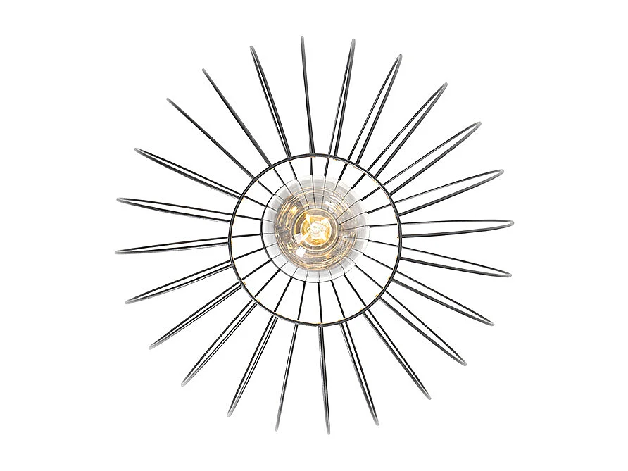 Plafonnier design noir - Margarita