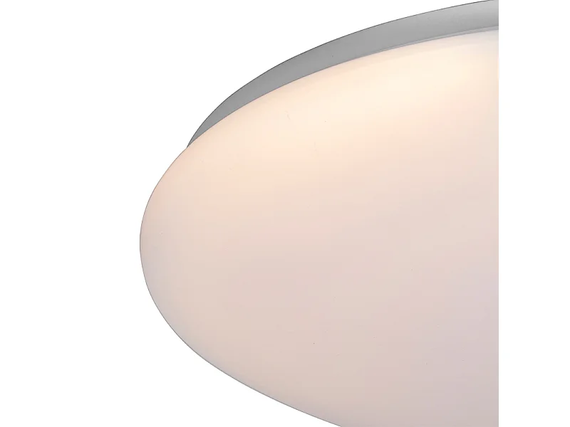 Plafonnier moderne intelligent blanc 38 cm avec LED et RGB - Iene