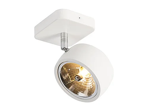 Spot design blanc orientable et inclinable - Go Nine 1