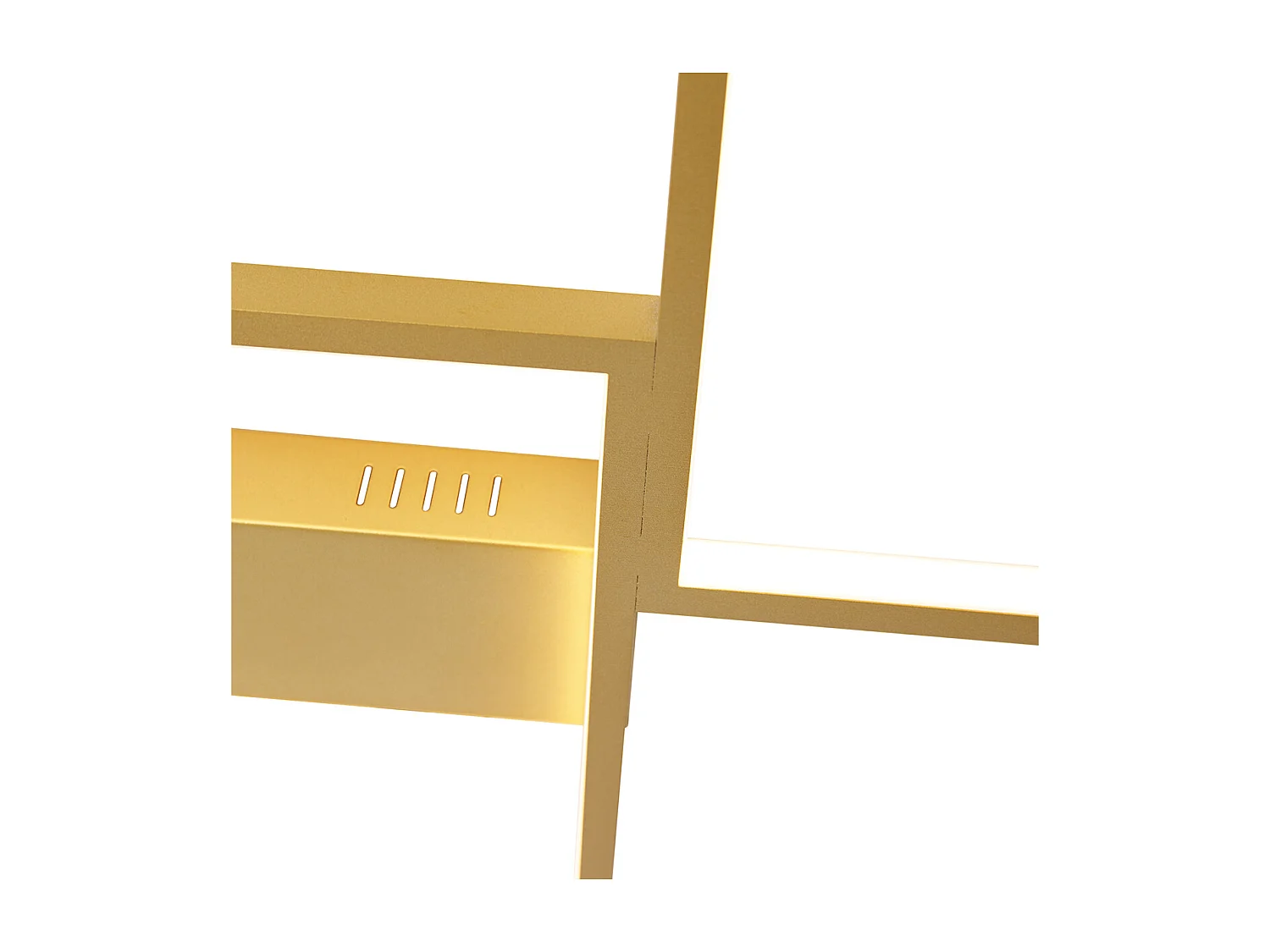 Plafonnier doré avec LED 3 étapes dimmable 5 lumières - Lejo