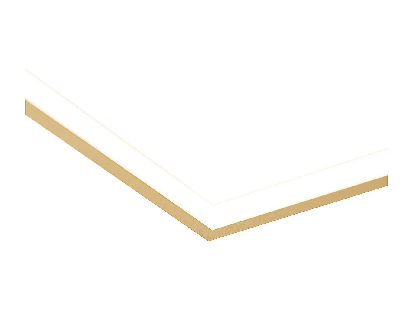 Plafonnier doré avec LED à 3 niveaux de luminosité 5 lumières - Lejo