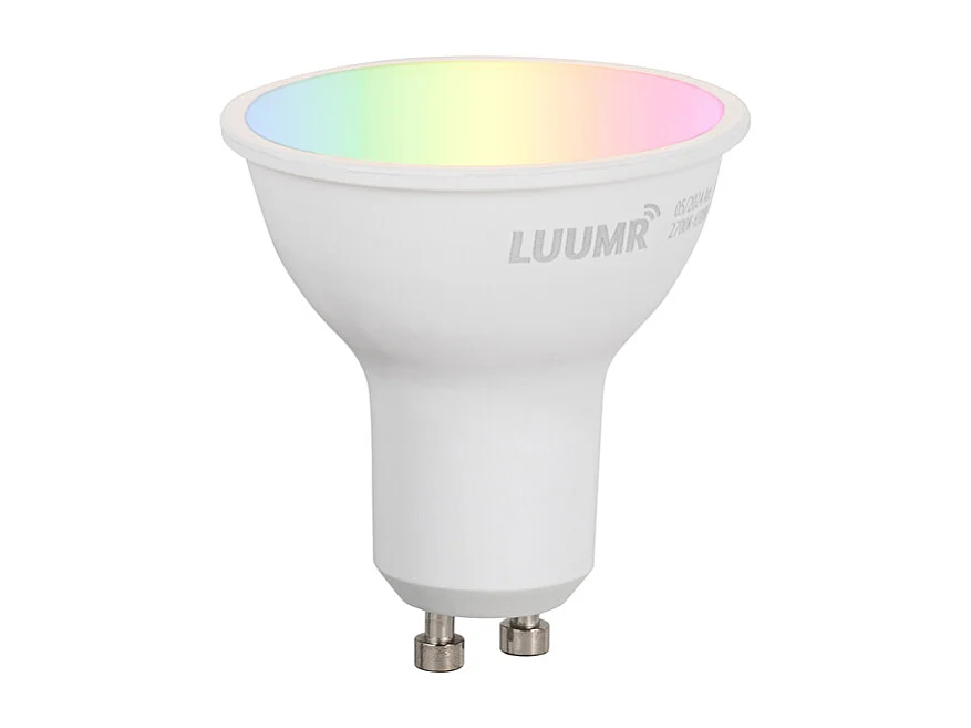 Spot encastrable intelligent blanc avec WiFi GU10 réglable - Carree