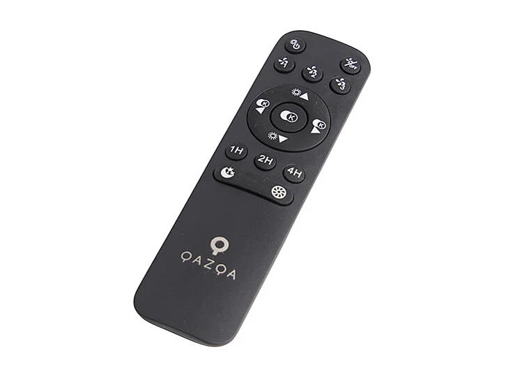 Ventilateur de plafond noir avec LED avec télécommande - Clima