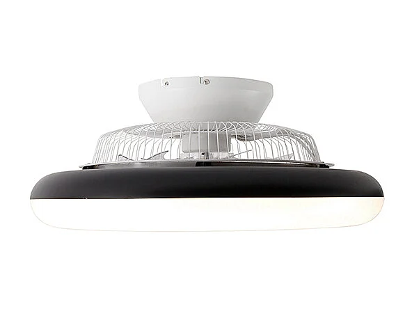 Ventilateur de plafond noir avec LED avec télécommande - Clima
