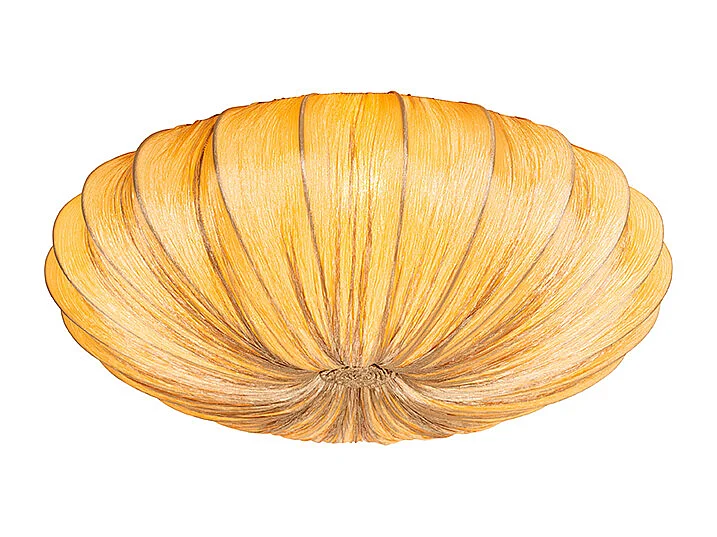 Plafonnier Japandi beige 60 cm 5 lumières - Plu