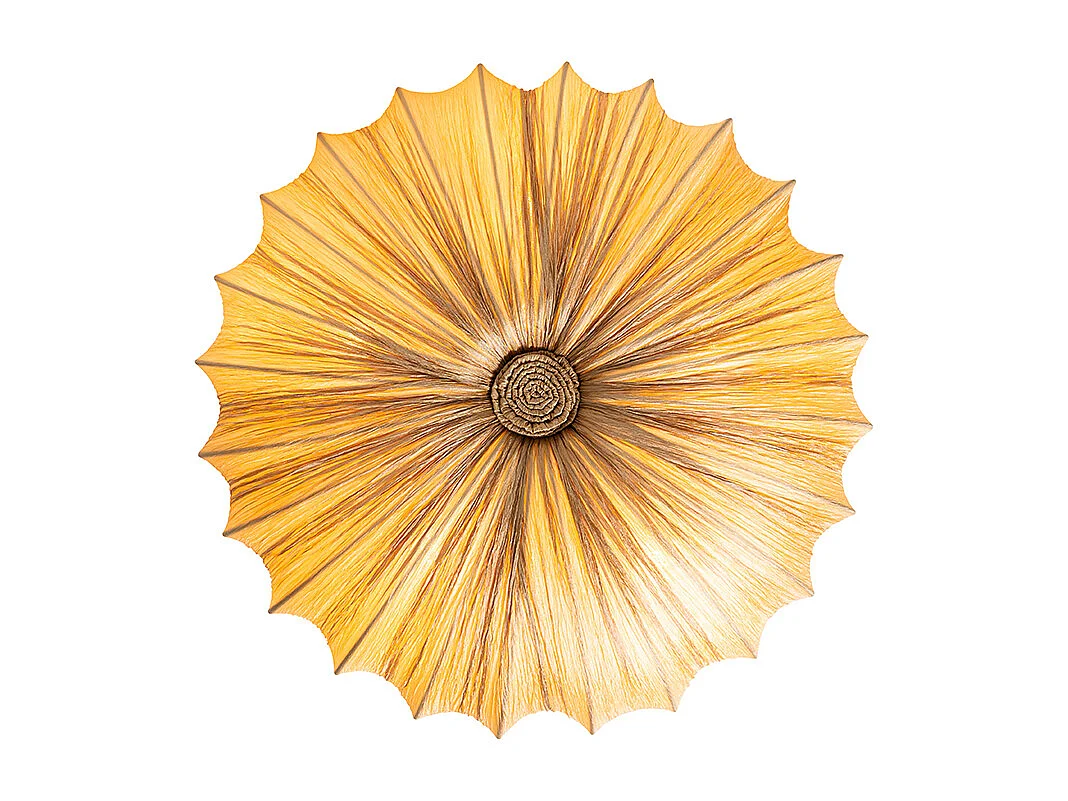 Plafonnier Japandi beige 60 cm 5 lumières - Plu