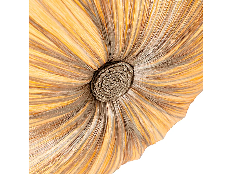 Plafonnier design beige 60 cm 5 lumières - Plu