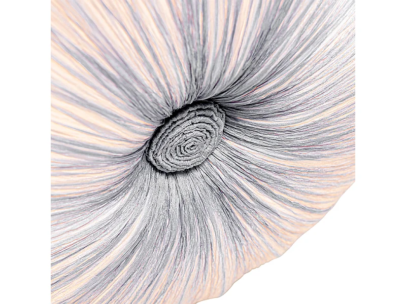 Plafonnier design gris 60 cm 5 lumières - Plu