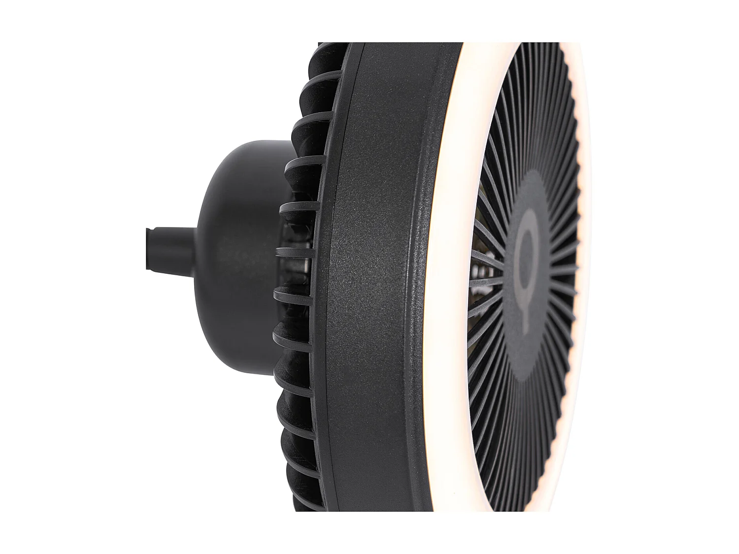 Ventilateur de bureau noir avec LED 2700K - Dores