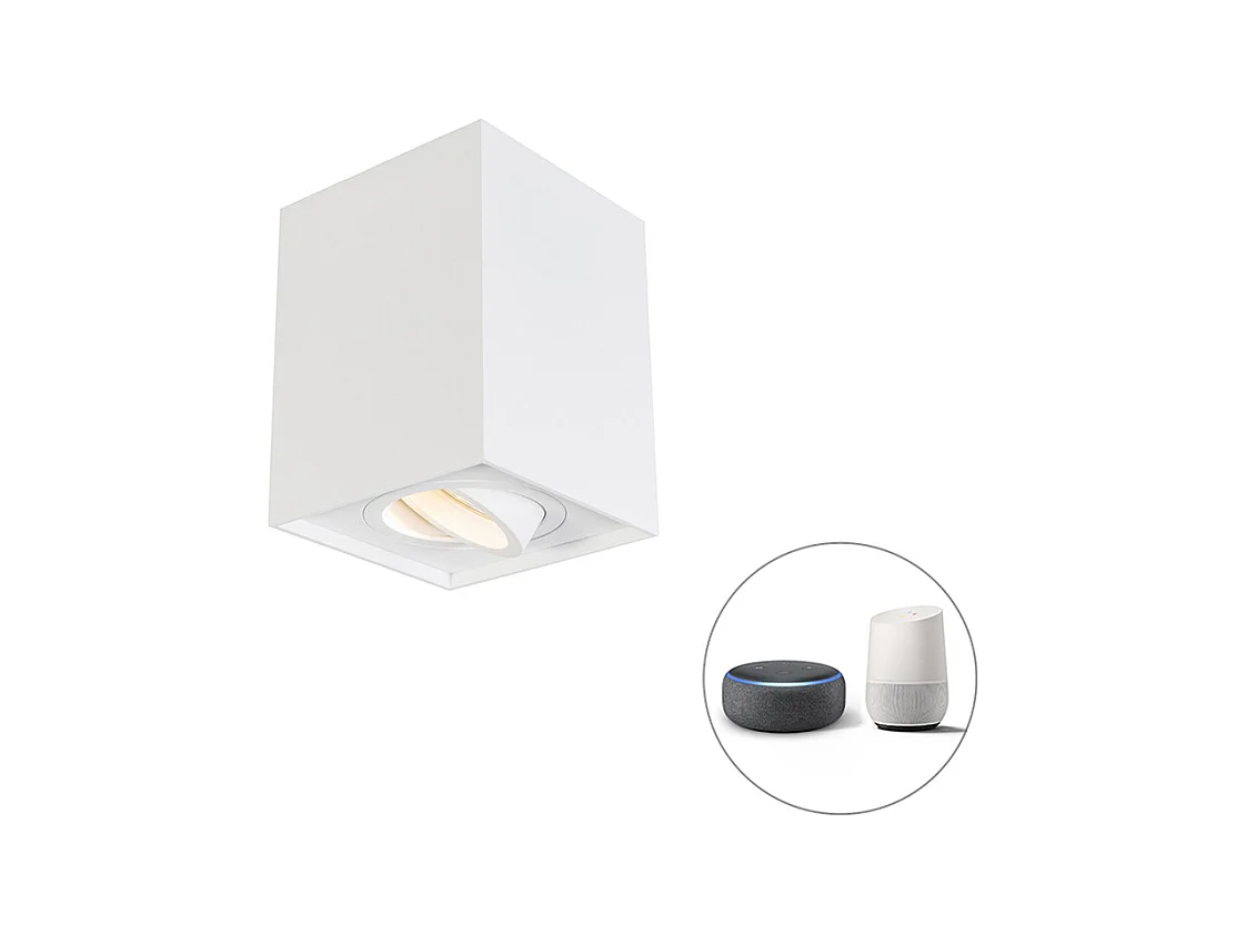 Smart spot blanc avec WiFi GU10 réglable - Quadro 1 Up