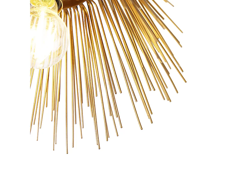 Plafonnier Art Déco doré - Broom