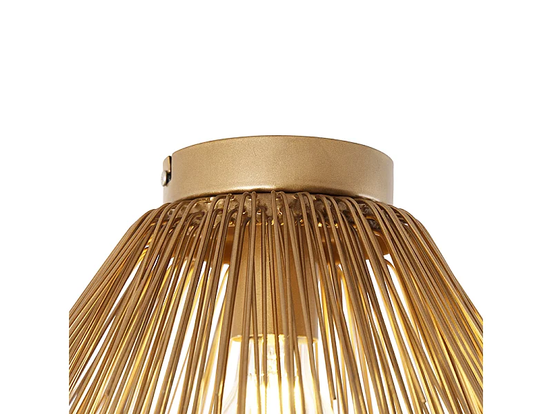 Plafonnier Art Déco doré - Broom