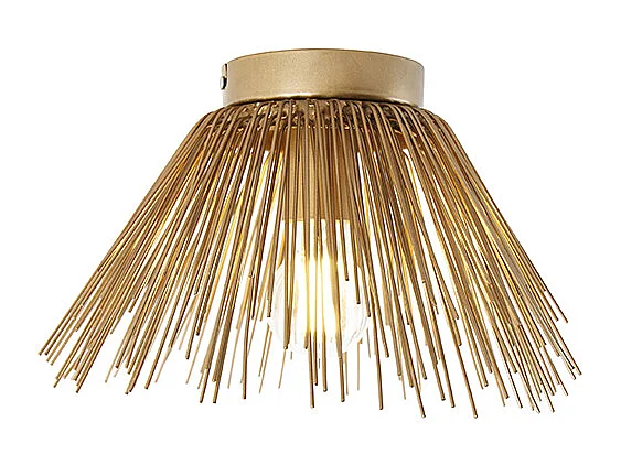 Plafonnier Art Déco doré - Broom