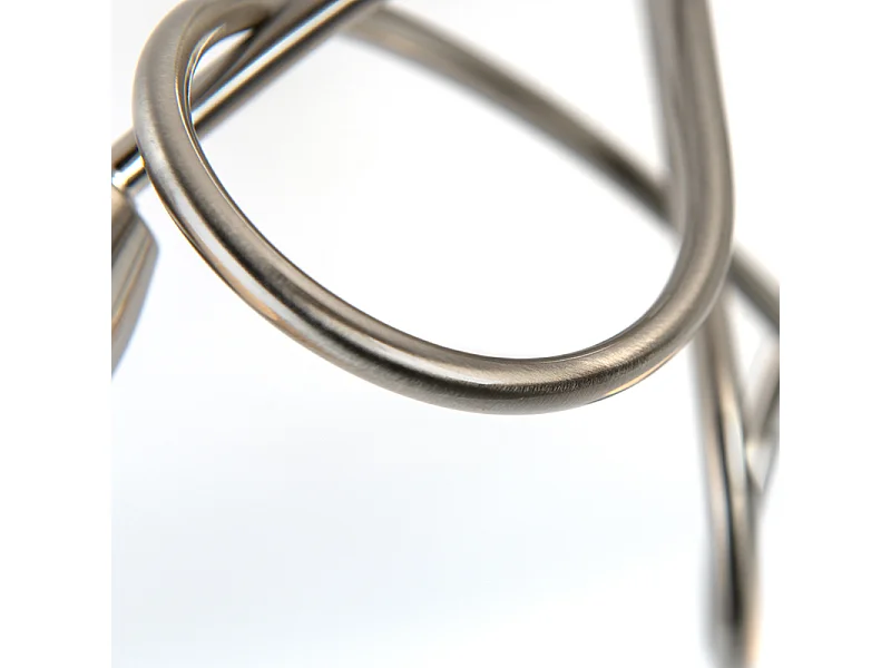 Plafonnier classique en acier 3 lumières - Forteresse