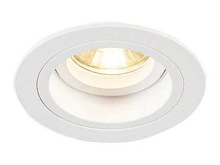 Spot encastrable intelligent blanc rond inclinable avec Wifi GU10 - Chuck